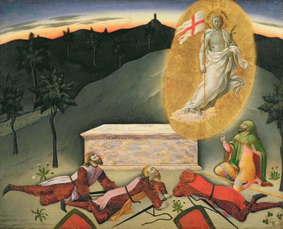 The Resurrection by Master of the Osservanza